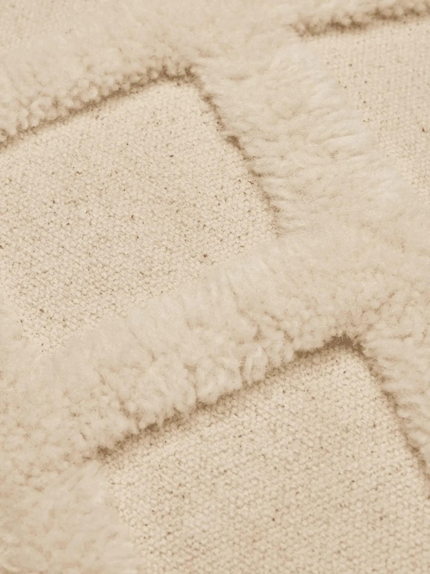 Poduszka Norte grid, Off-white, 40x60 cm Ferm Living