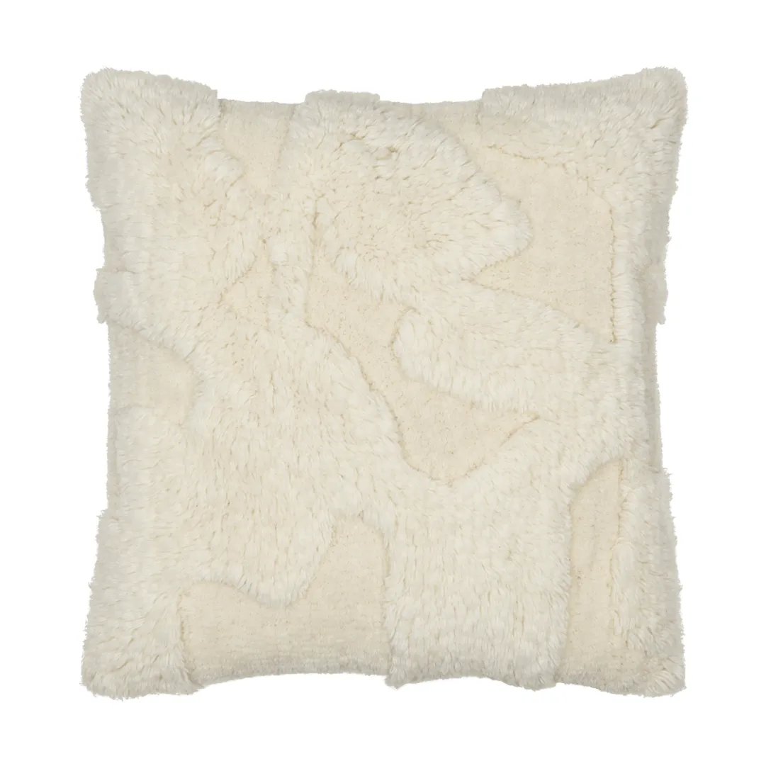 Poduszka tufted Rime, Off-white, 50x50 cm Ferm Living