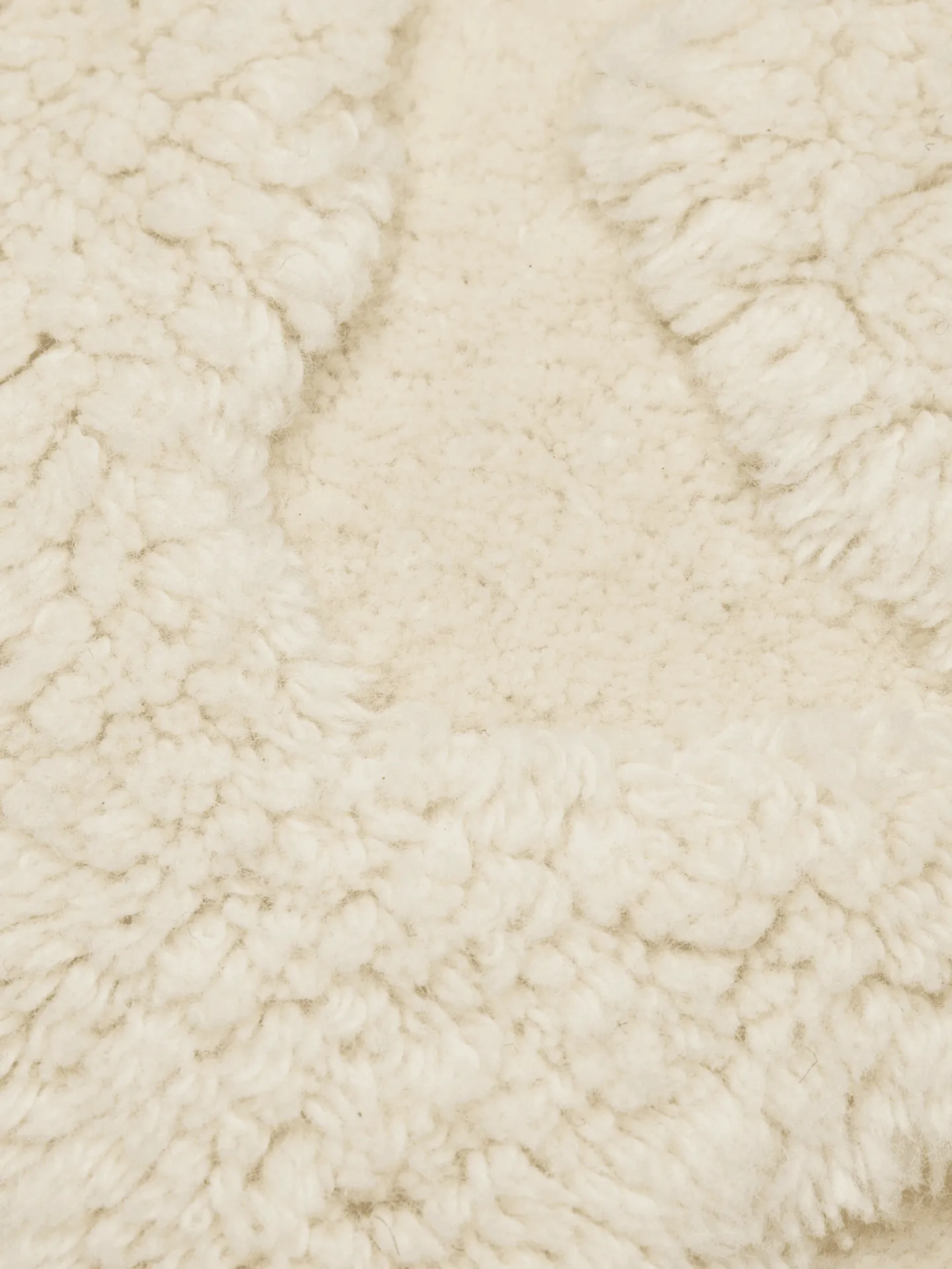 Poduszka tufted Rime, Off-white, 50x50 cm Ferm Living