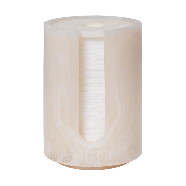 Pojemnik na płatki kosmetyczne Mist 11,8xØ8 cm - Pearl - Ferm Living