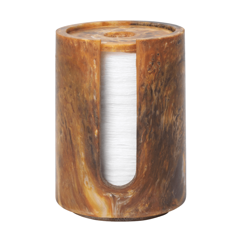 Ferm Living Pojemnik na płatki kosmetyczne Mist 11,8xØ8 cm Sugar Kelp