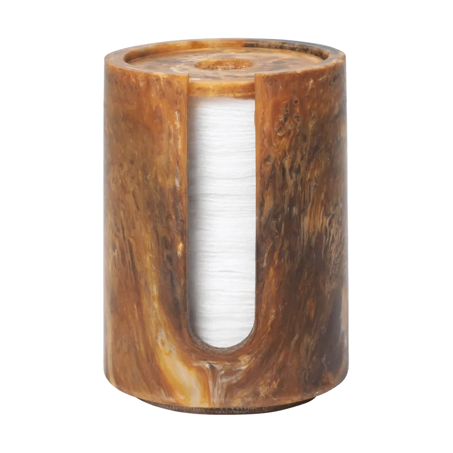 Pojemnik na płatki kosmetyczne Mist Ø8x11,8 cm, Sugar Kelp Ferm Living