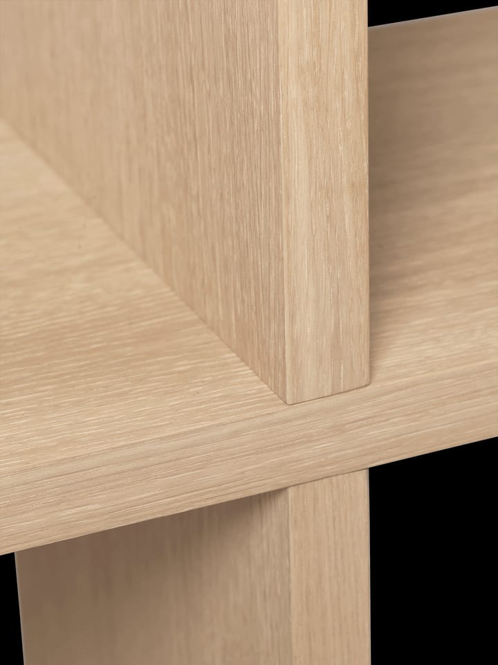 Półka na książki Kona 2x4, Natural Ferm Living