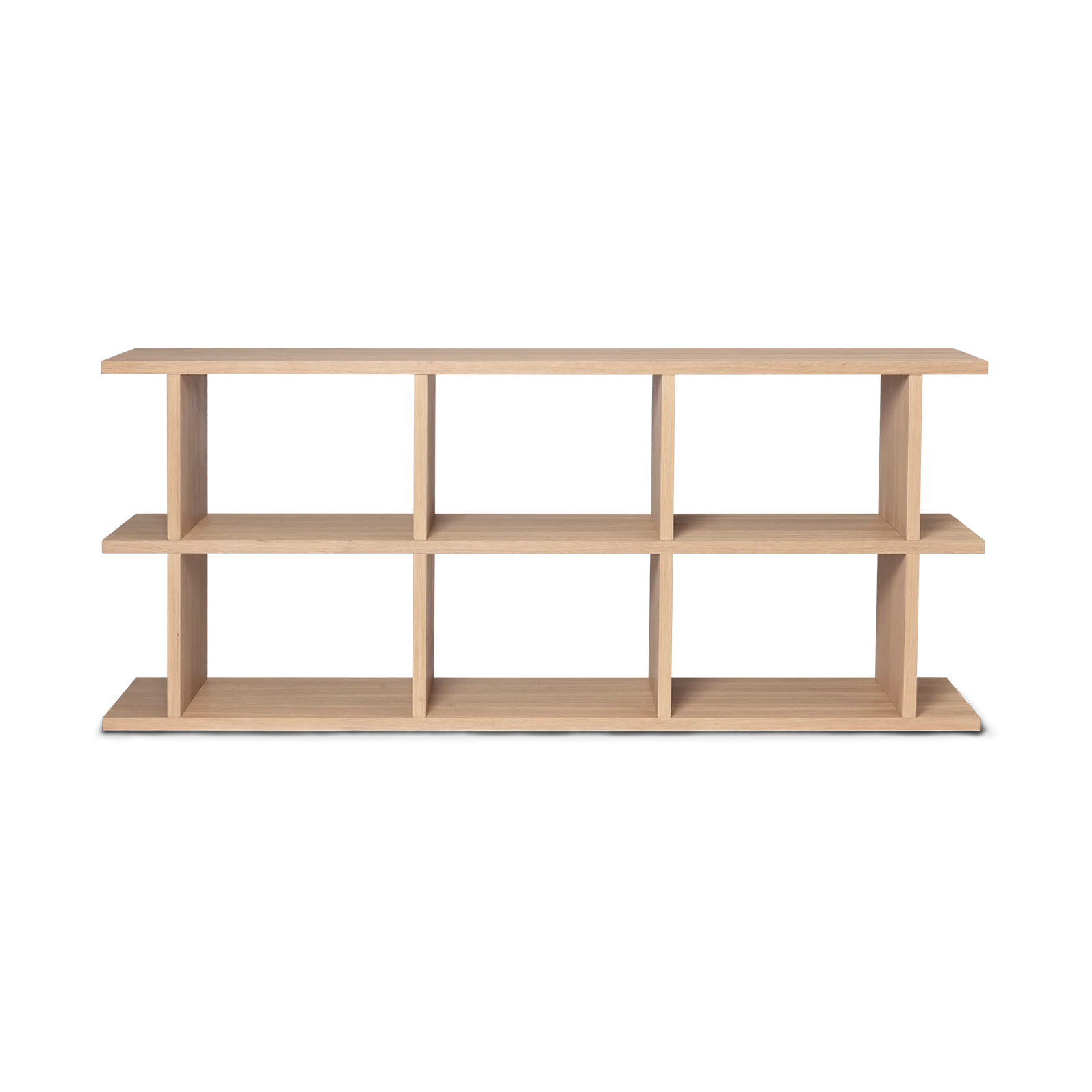 Półka na książki Kona 3x2, Natural Ferm Living