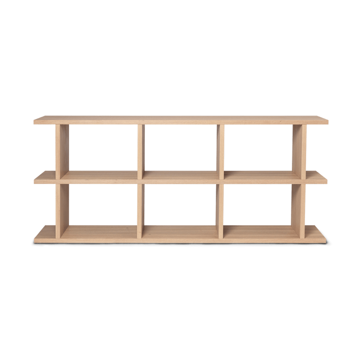 Półka na książki Kona 3x2 - Natural - Ferm Living