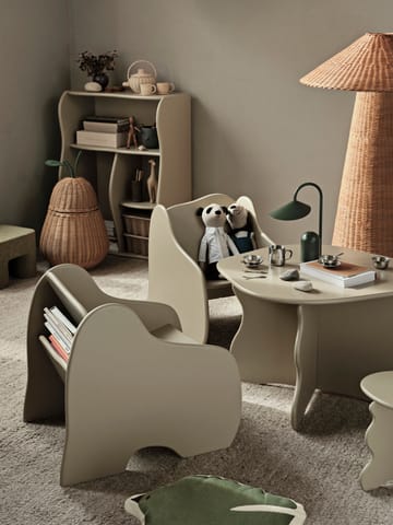 Półka na książki Slope 66x95 cm - Cashmere - Ferm Living