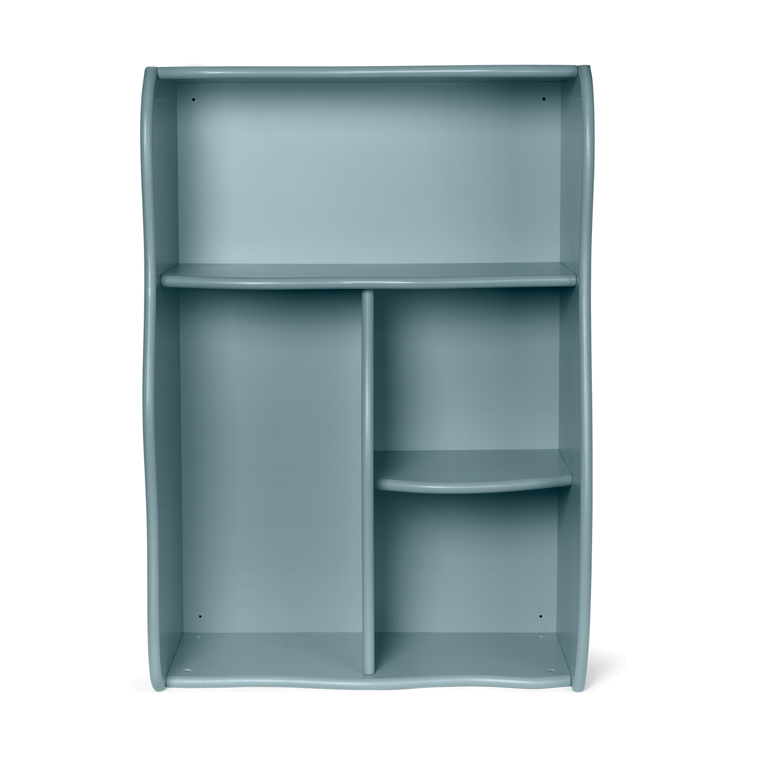 Ferm Living Półka na książki Slope 66x95 cm Storm | Skandynawski Design | Półki i systemy półek | Niebieski