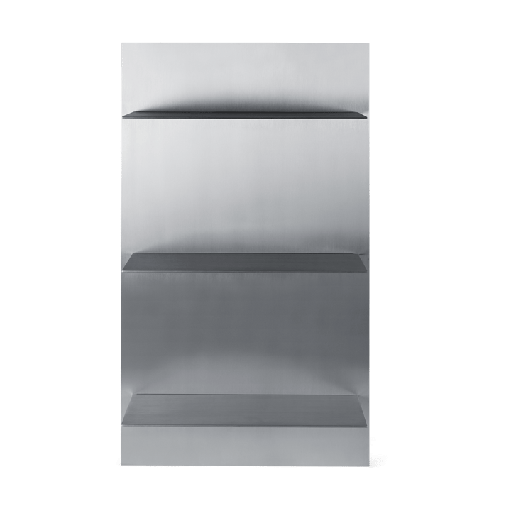 Półka wisząca Lager triple 55x100 cm - Aluminium - ferm LIVING