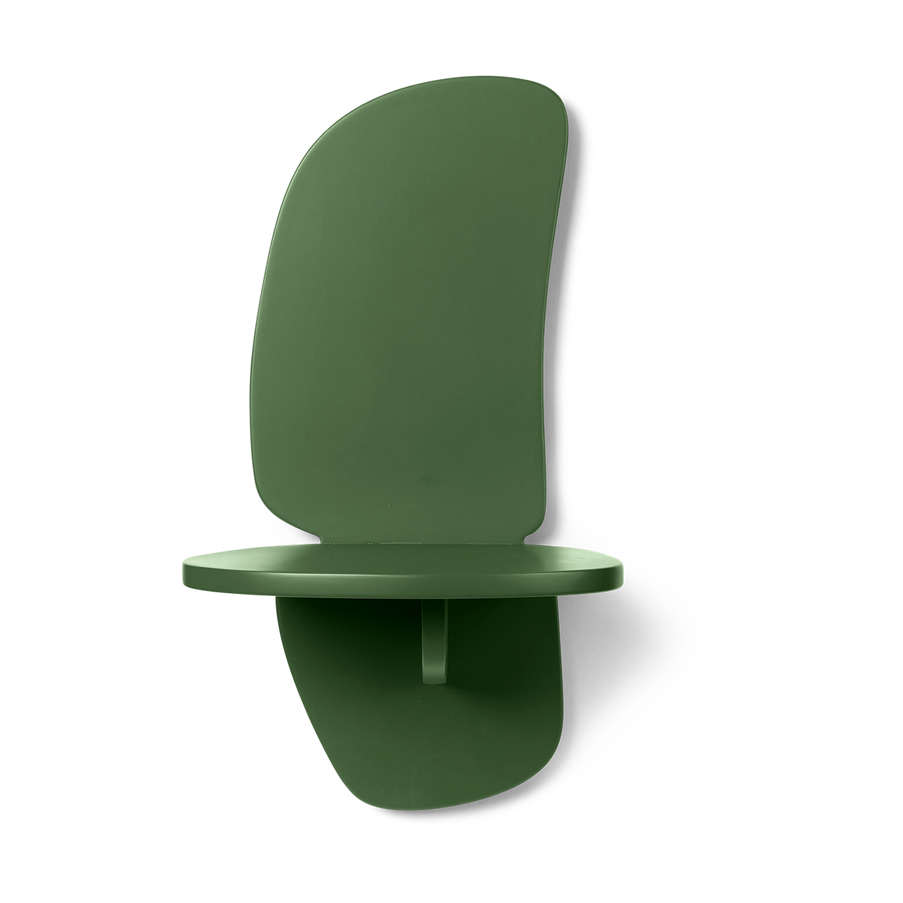 Ferm Living Półka wisząca Pilu 40 cm Verdant Green | Skandynawski Design | Półki i systemy półek | Zielony