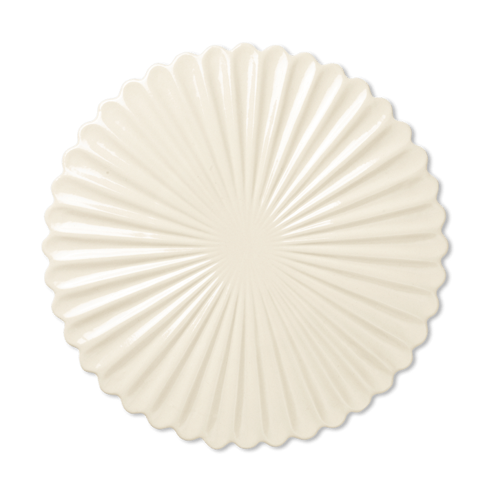 Półmisek na ciasto Fountain Ø31 cm, Off white Ferm Living