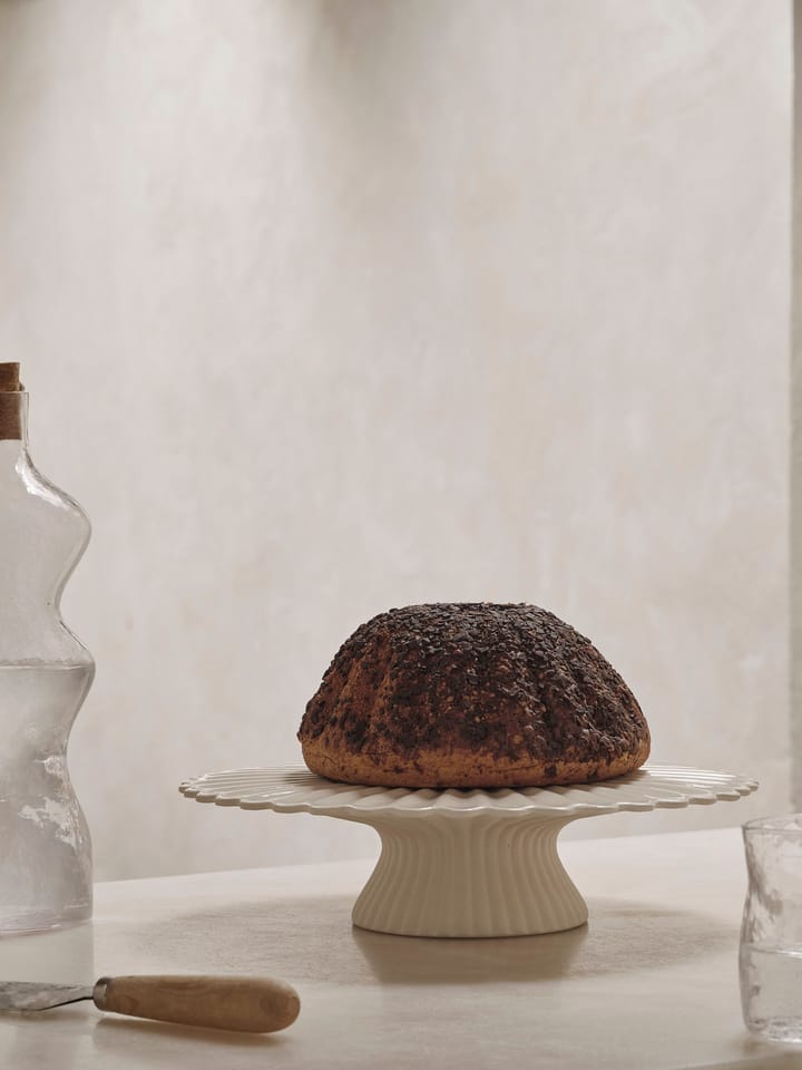 Półmisek na ciasto Fountain Ø31 cm, Off white Ferm Living