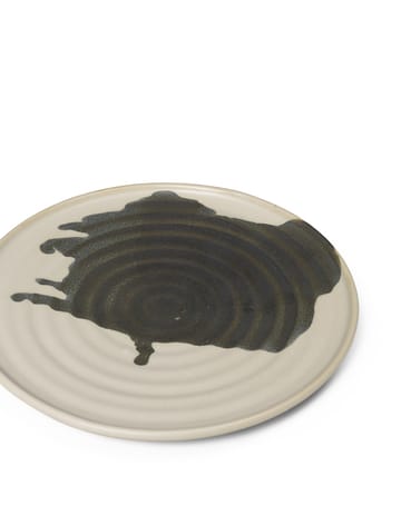 Półmisek Omhu ⌀21 - off white-charcoal - Ferm Living