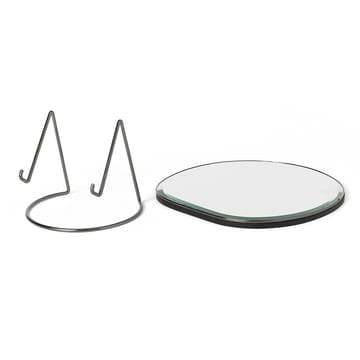 Pond lusterko kosmetyczne - Dark chrome - Ferm Living