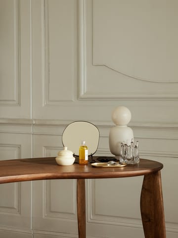 Pond lusterko kosmetyczne - Dark chrome - Ferm Living