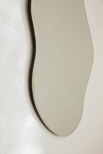 Pond lustro, duże - Brass - Ferm Living