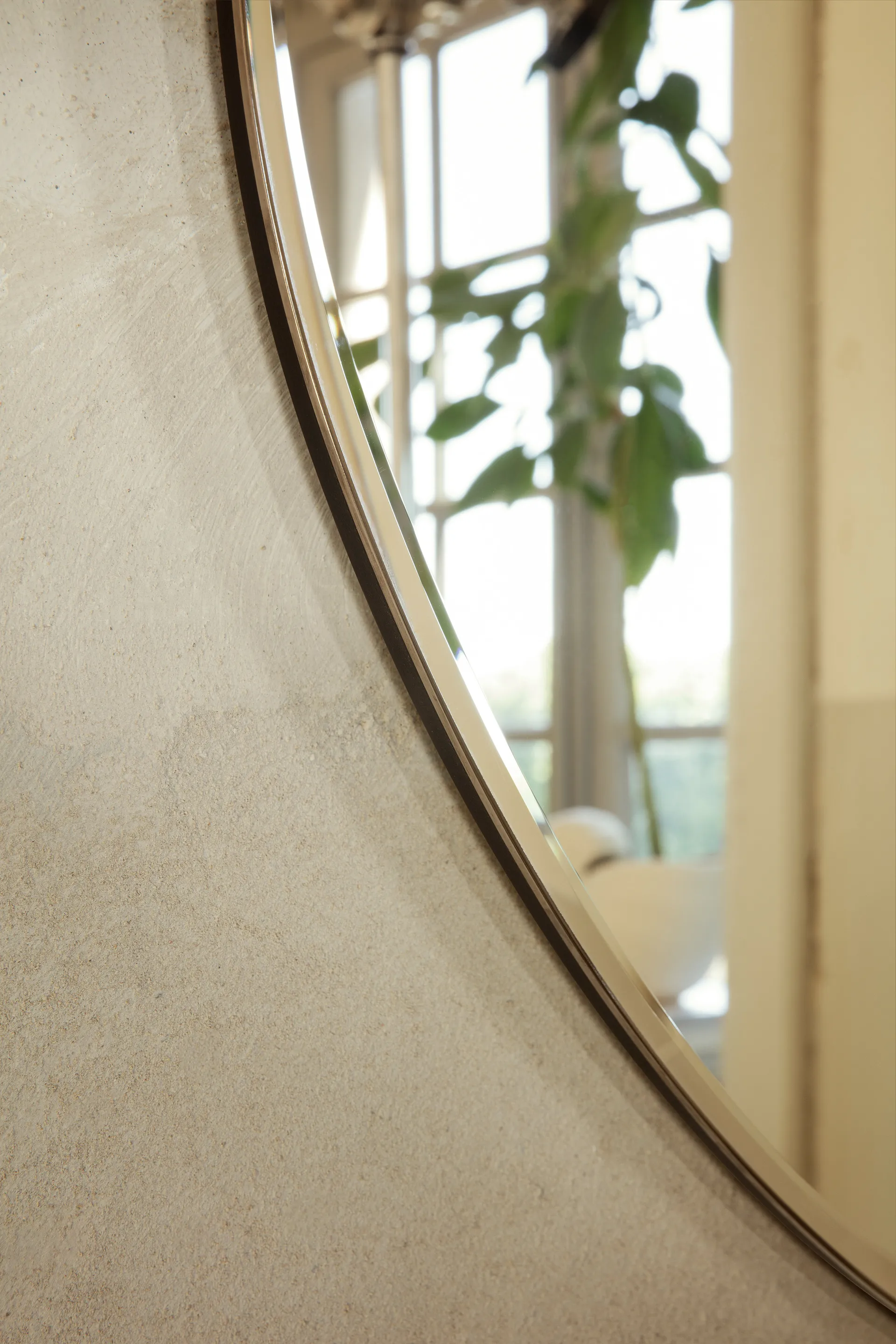 Pond lustro, duże, Brass Ferm Living