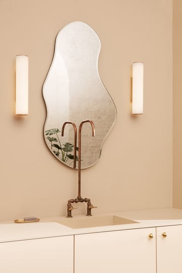 Pond lustro, duże - Dark chrome - Ferm Living