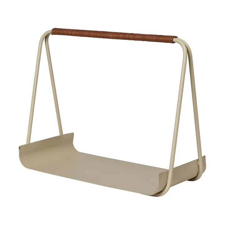 Port kosz na drewno do kominka - Cashmere - Ferm Living