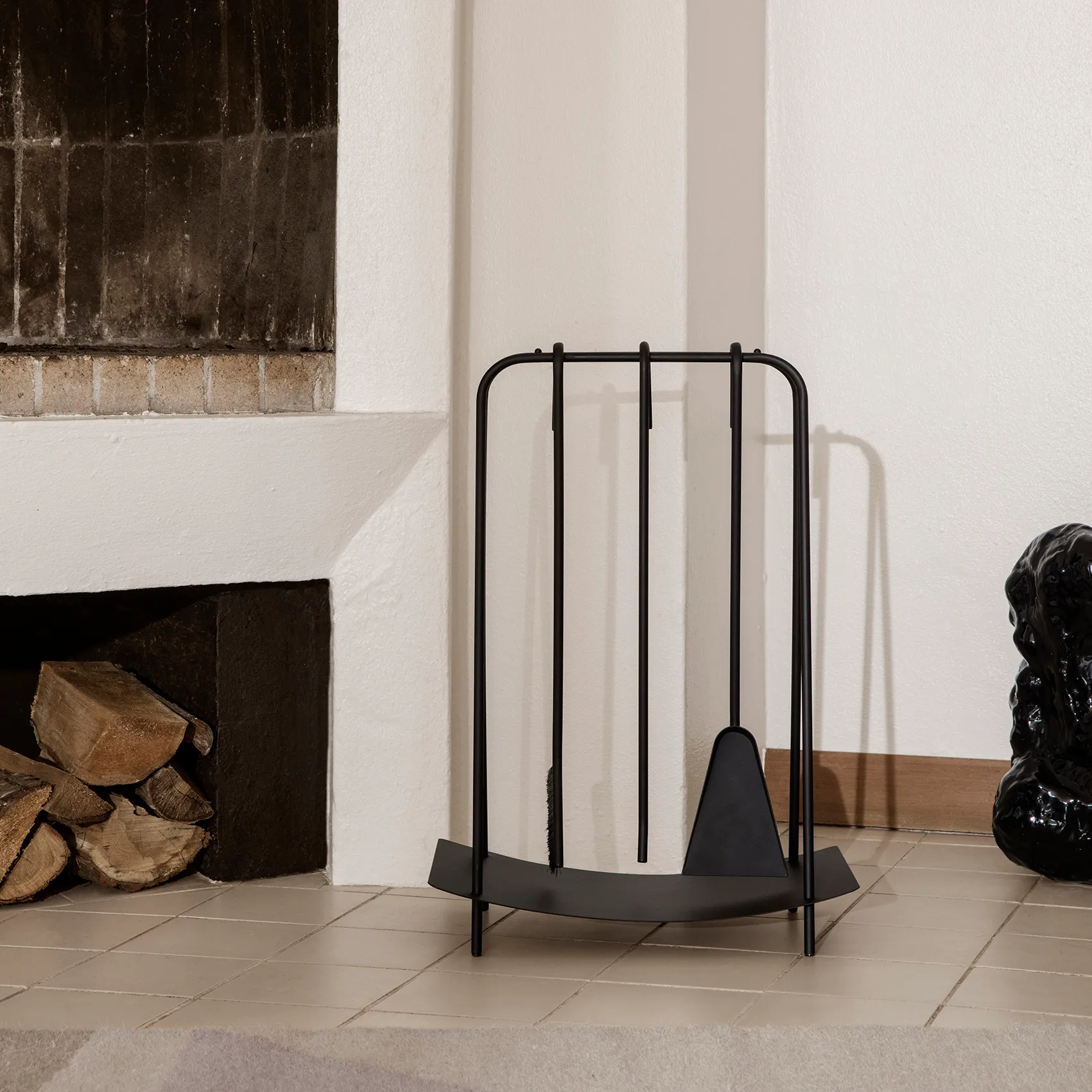 Port przybory do kominka, black Ferm Living