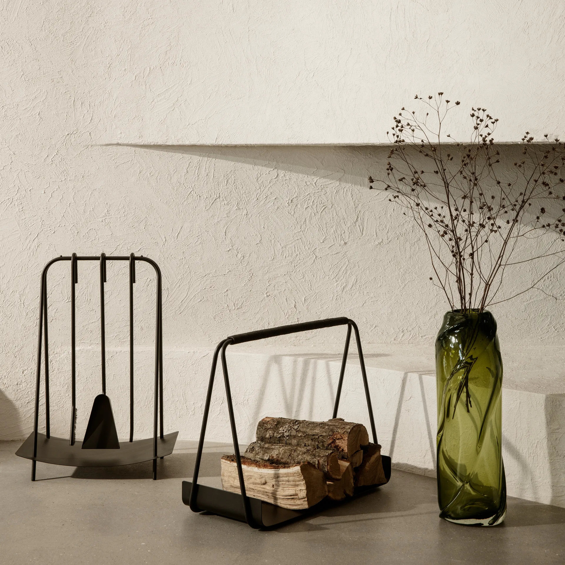 Port przybory do kominka, black Ferm Living