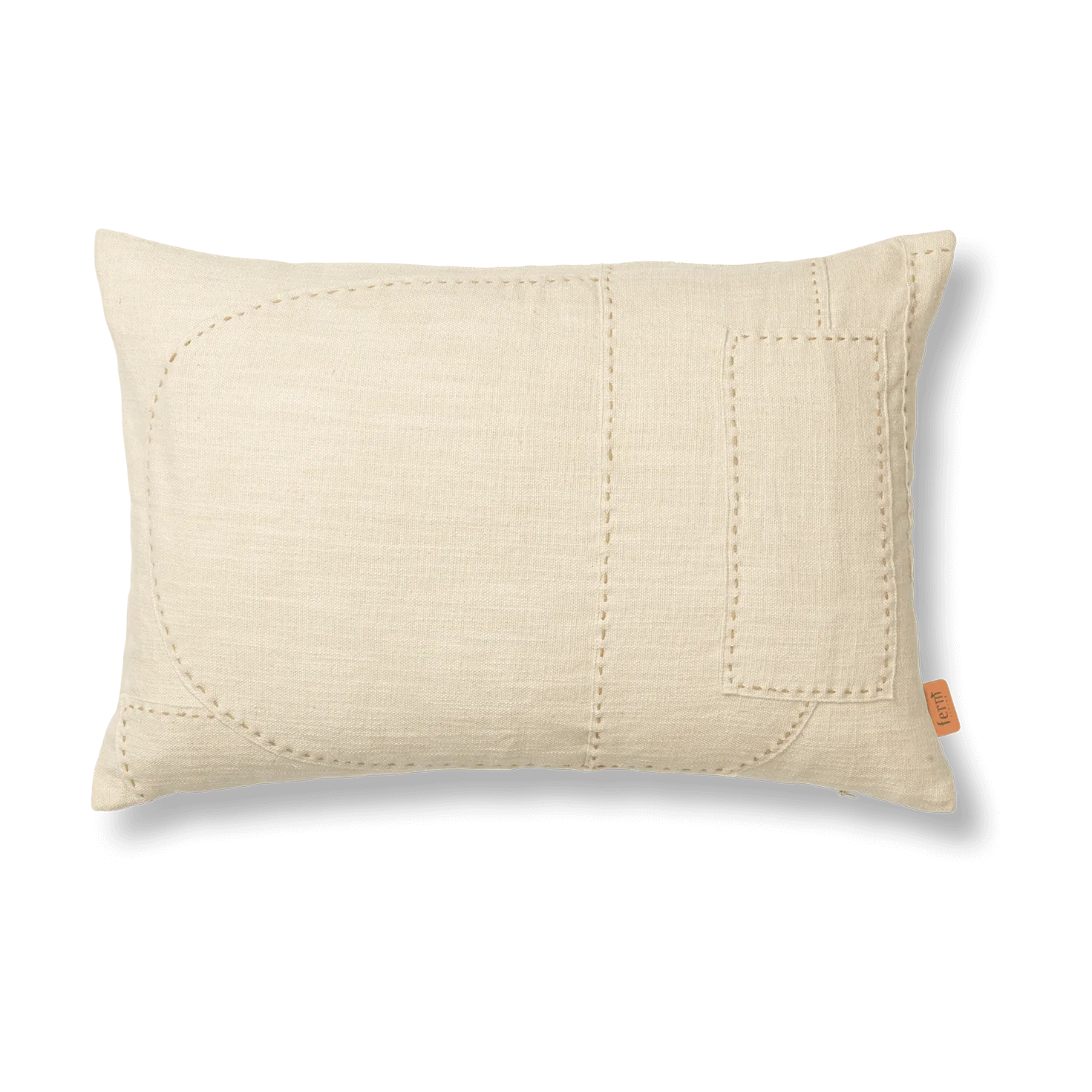 Poszewka na poduszkę Darn 40x60 cm, Naturalny Ferm Living