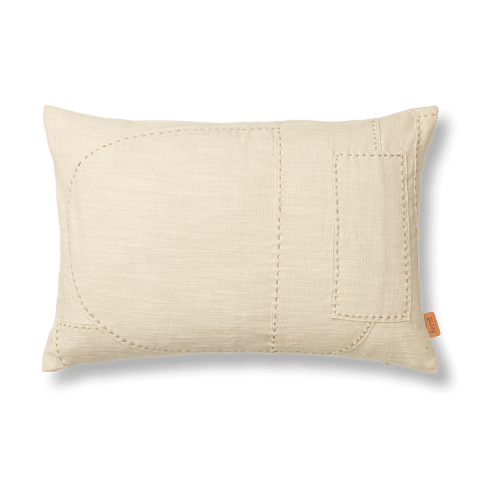 Poszewka na poduszkę Darn 40x60 cm - Naturalny - Ferm Living