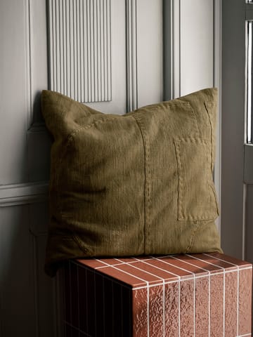 Poszewka na poduszkę Darn 50x50 cm - Ciemny szary - Ferm Living