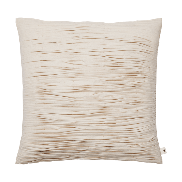 Poszewka na poduszkę Falda smocked 50x50 cm - Undyed - Ferm Living