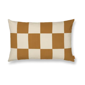 Poszewka na poduszkę Fold patchwork 40x60 cm - Sugar kelp-undyed - Ferm Living