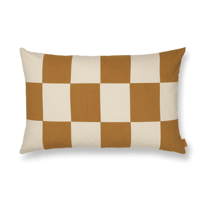 Poszewka na poduszkę Fold patchwork 40x60 cm - Sugar kelp-undyed - Ferm Living