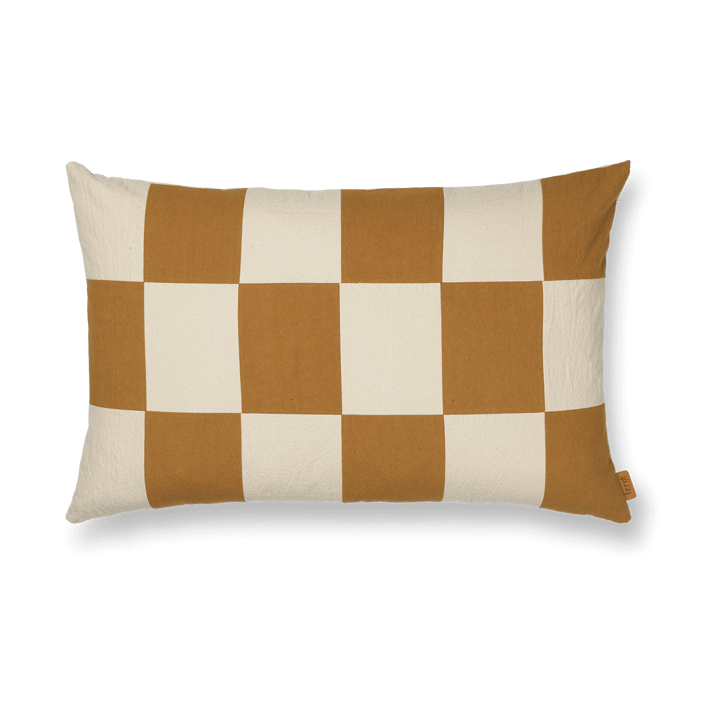 Poszewka na poduszkę Fold patchwork 40x60 cm - Sugar kelp-undyed - Ferm LIVING