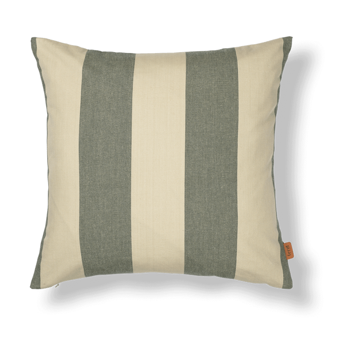 Poszewka na poduszkę Strand outdoor 50x50 cm - Dark lichen-parchment - Ferm Living