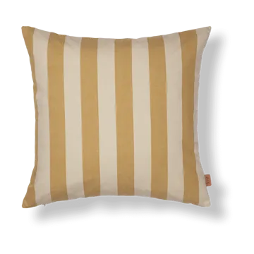 Poszewka na poduszkę Strand outdoor 50x50 cm - Warm yellow-parchment - Ferm Living