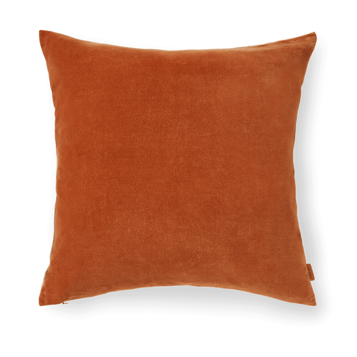 Poszewka Senti Stripe 50x50 cm - Baked clay - Ferm Living