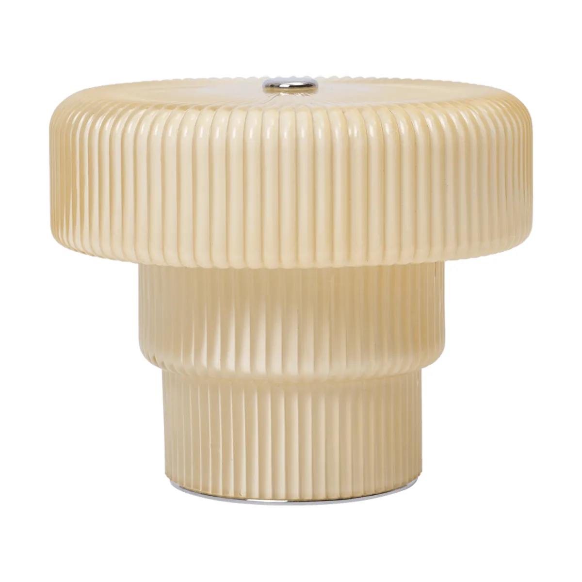 Przenośna lampka stołowa Ripple, Oat, 10cm Ferm Living