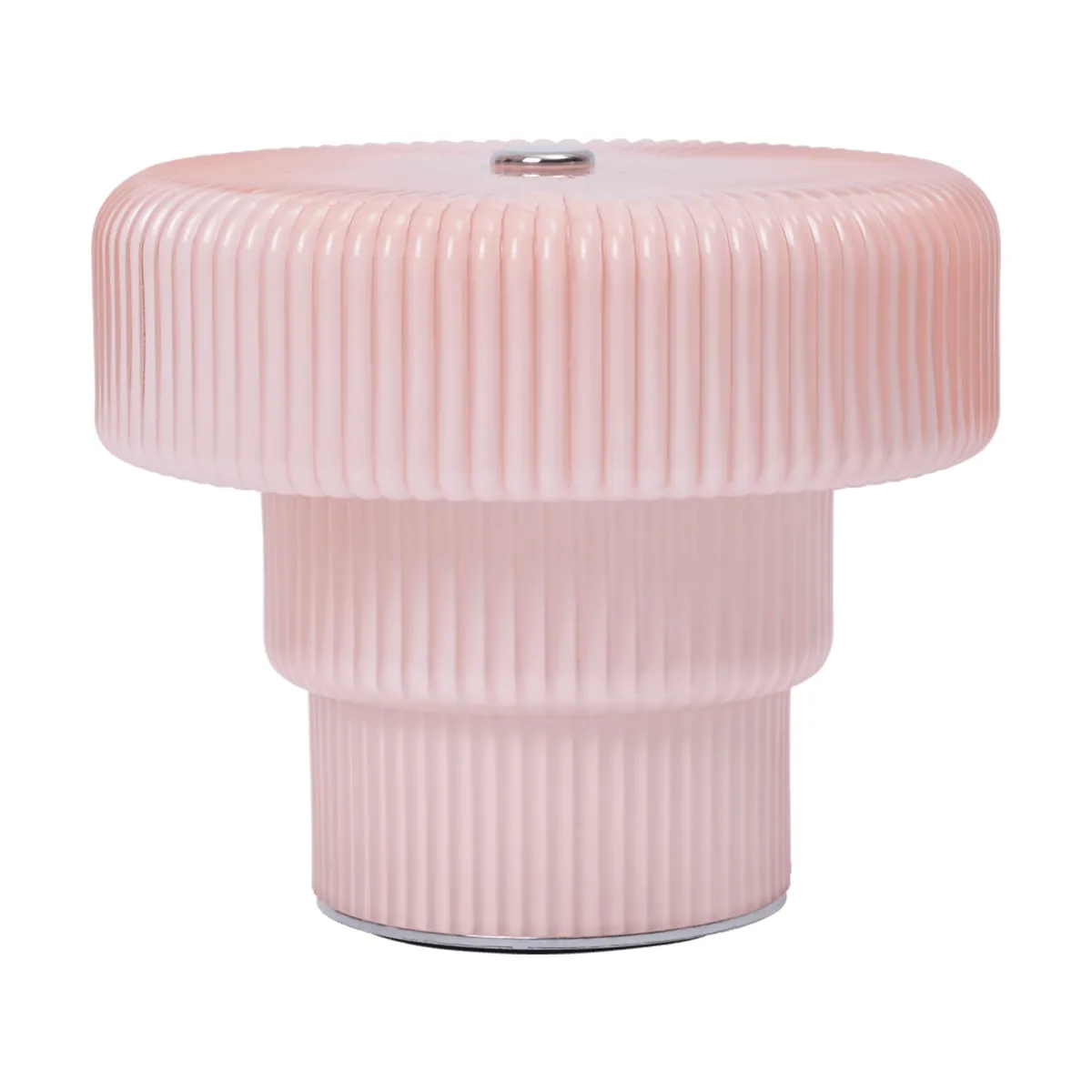 Przenośna lampka stołowa Ripple, Pale rose, 10cm Ferm Living