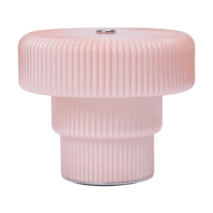 Przenośna lampka stołowa Ripple - Pale rose, 10cm - Ferm Living
