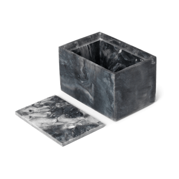 Pudełko do przechowywania Mist 10x15 cm - Charcoal - Ferm Living