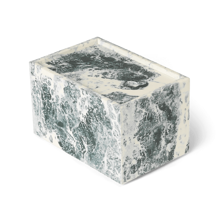 Pudełko do przechowywania Mist 10x15 cm, Emerald-off white Ferm Living