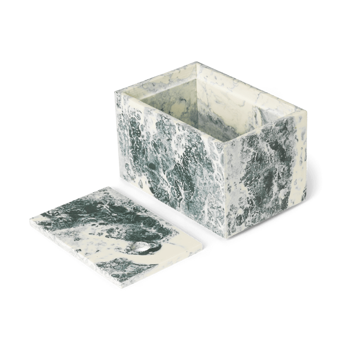 Pudełko do przechowywania Mist 10x15 cm, Emerald-off white Ferm Living