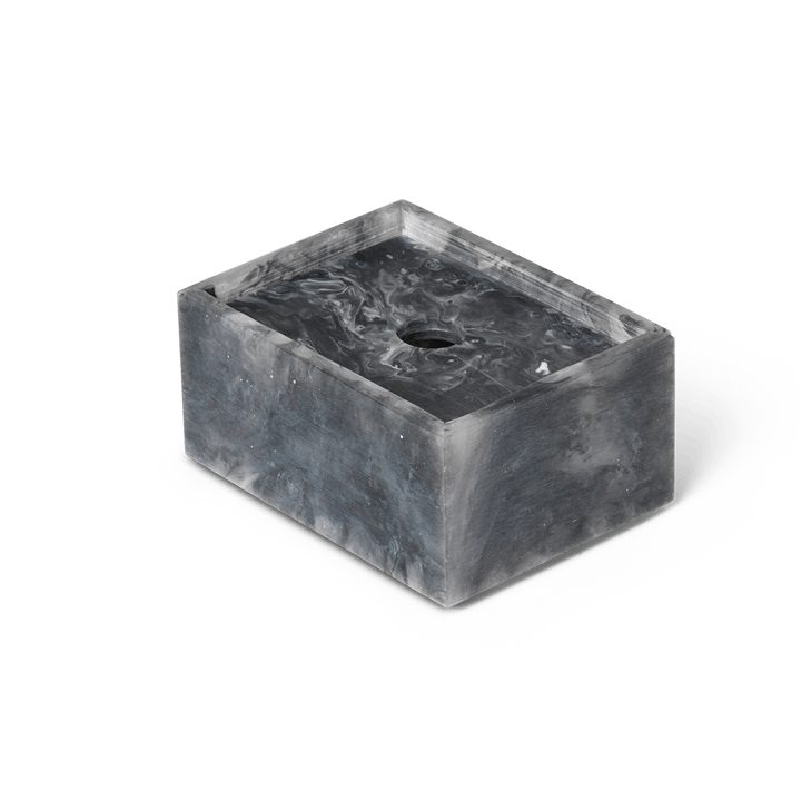 Pudełko do przechowywania Mist 7,5x10 cm - Charcoal - Ferm Living
