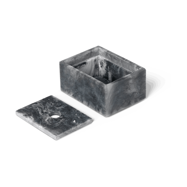 Pudełko do przechowywania Mist 7,5x10 cm, Charcoal Ferm Living