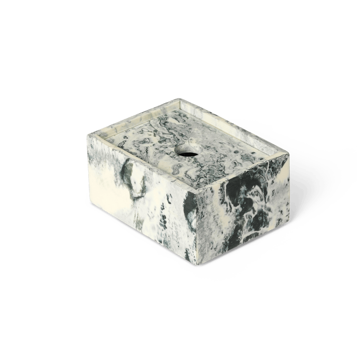 Pudełko do przechowywania Mist 7,5x10 cm - Emerald-off white - Ferm Living