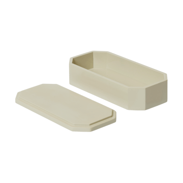 Pudełko do przechowywania Nova 10x20 cm - Light Celedon - Ferm Living