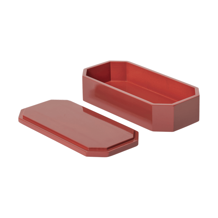 Pudełko do przechowywania Nova 10x20 cm, Picante Red Ferm Living