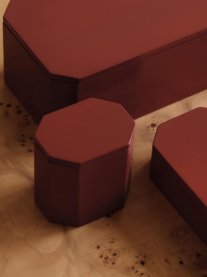 Pudełko do przechowywania Nova 10x20 cm, Picante Red Ferm Living