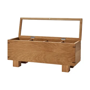 Pudełko na herbatę Bon - Dąb - Ferm Living