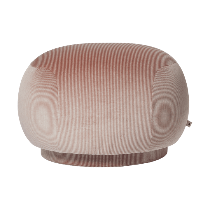 Pufa Rico pouf - Devoré Velvet-blush - Ferm Living