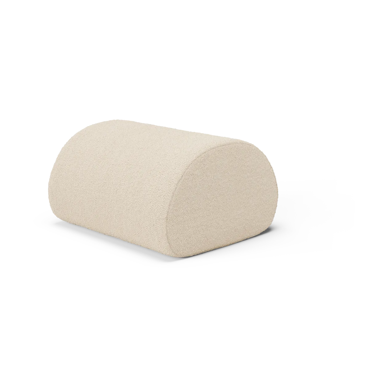 Pufa Rouli pouf pure bouclé, Off-white Ferm Living