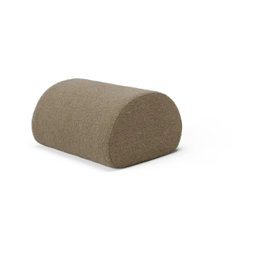 Pufa Rouli pouf pure bouclé - Sand - Ferm Living